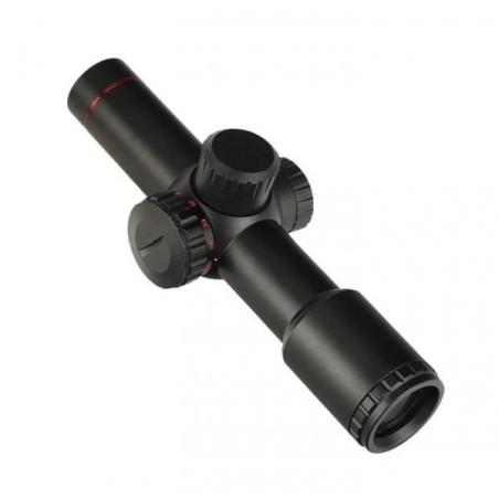 Lunette de tir compact 4.5x20E avec réticule lumineux et colliers de 11 ou 22 mm aux choix