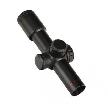 Lunette de tir compact 4.5x20E avec réticule lumineux et colliers de 11 ou 22 mm aux choix