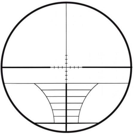 Lunette 4-12x50 réticule lumineux combo avec red dot et laser Rouge pour rail picatinny