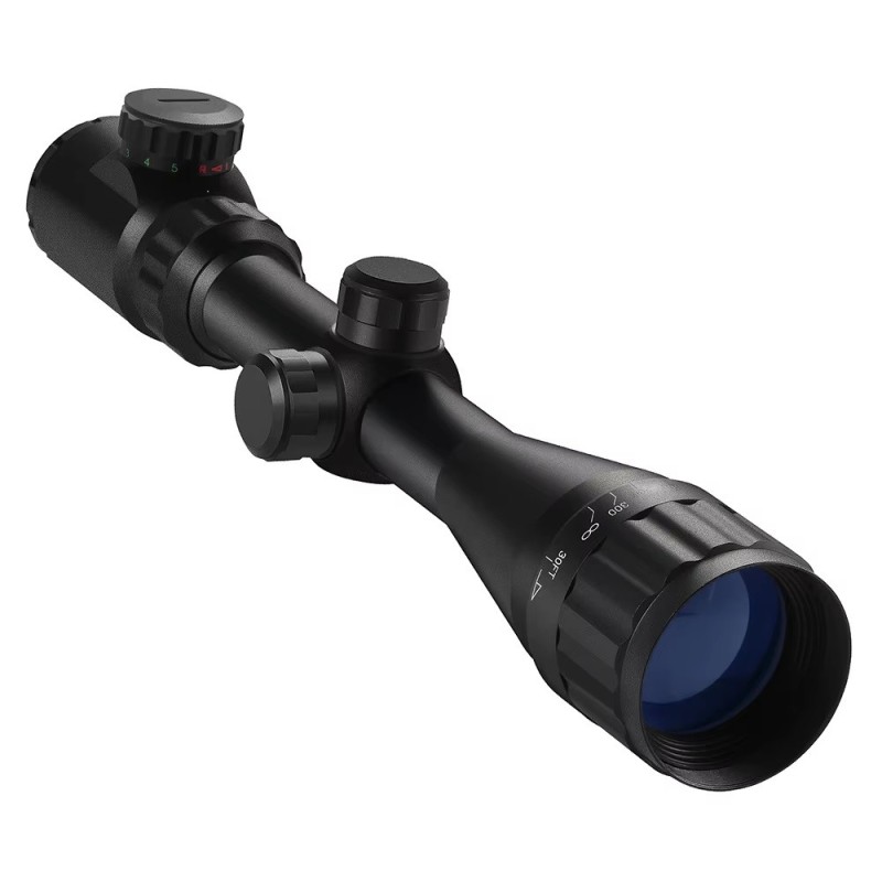 Lunette De Tir InTheTarget 4-16x40 AOE - Réticule Lumineux - Avec Colliers 11/22 Mm