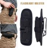 Etui rotatif en cordura pour port lampe de poche à la ceinture