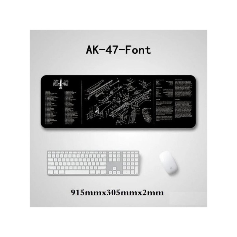 Tapis de démontage et nettoyage AK47 91,5 x 30,5 cm