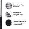 Ensemble 9 chasses goupilles + maillet + socle universelle de blocage et démontage