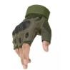 Gants mitaines tactiques coqués kakis taille L