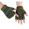 Gants mitaines tactiques coqués kakis taille L