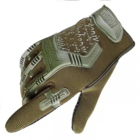 "Gants tactiques antidérapants Kakis taille M "