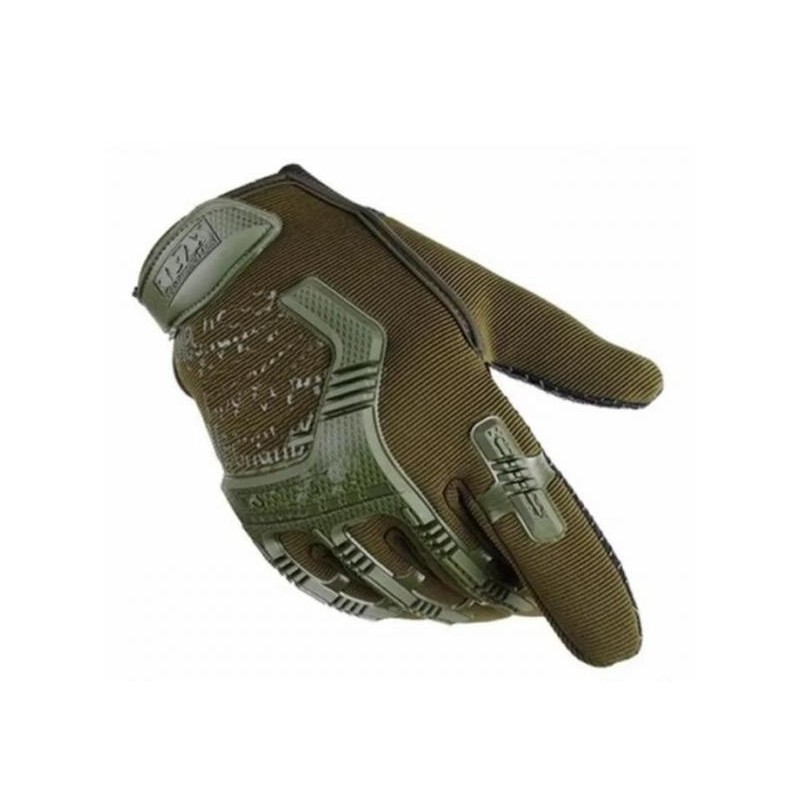 "Gants tactiques antidérapants Kakis taille M "