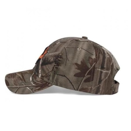Casquette de chasse Camo vert tête de cerf