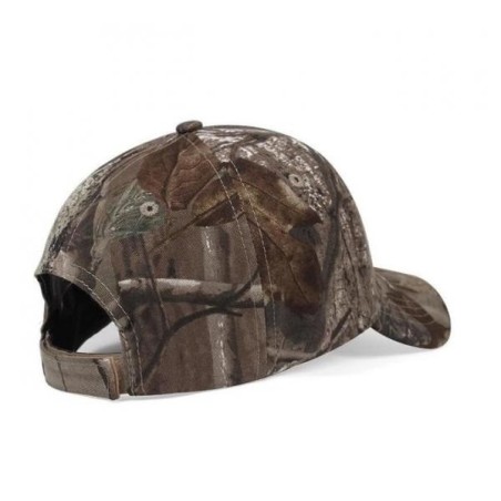 Casquette de chasse Camo vert tête de cerf