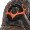 Casquette de chasse Camo vert tête de cerf