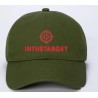 Casquette Kaki militaire Brodée InTheTarget