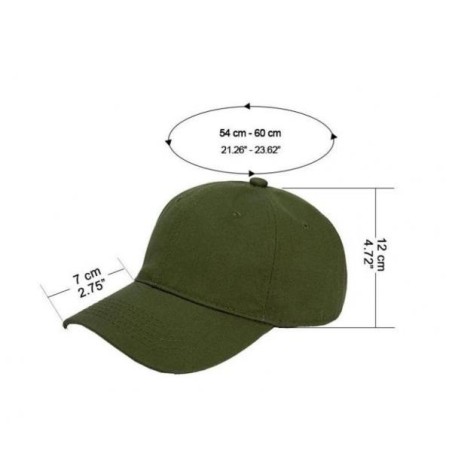 Casquette Kaki militaire Brodée InTheTarget