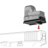 Platine rail picaitnny pour Glock