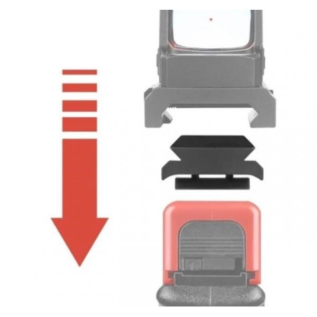 Platine rail picaitnny pour Glock