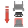 Platine rail picaitnny pour Glock