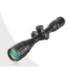 Lunette de tir 4-16x44 AOE avec réticulle lumineux rouge ou vert et colliers aux choix