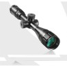 Lunette de tir 4-16x44 AOE avec réticulle lumineux rouge ou vert et colliers aux choix