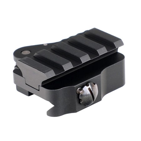 Rail Picatinny attache rapide Quick Detach QD pour viseur point rouge, lunette ou autre système de visée