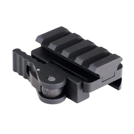 Rail Picatinny attache rapide Quick Detach QD pour viseur point rouge, lunette ou autre système de visée