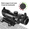 Viseur point rouge et vert Red Dot ACOG 1x32 pour rail picatinny
