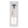 Baguette de nettoyage avec écouvillons calibre 4,5 et 5,5 mm à plomb / .17 et .22