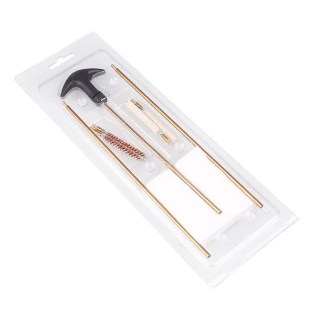 Baguette de nettoyage avec écouvillons calibre 4,5 et 5,5 mm à plomb / .17 et .22