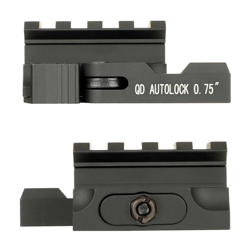 Adaptateur de Rail picatinny et attache grenadière rotative