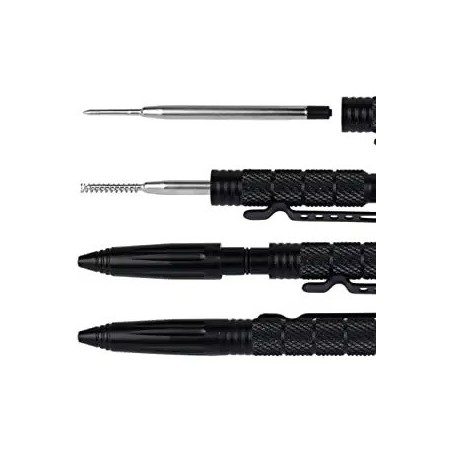 Stylo tactique de défense avec pointe brise vitre