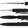 Stylo tactique de défense avec pointe brise vitre