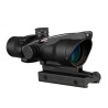 Viseur point rouge Red Dot ACOG 4x32 avec réticule chevron en Fibre optique vert