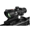 Viseur point rouge Red Dot ACOG 4x32 avec réticule chevron en Fibre optique vert