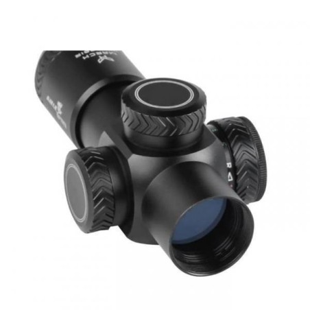 Lunette de tir March 3x28IR Amg HD Gen réticule lumineux avec colliers 11 ou 22 mm aux choix