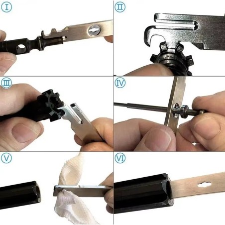 Outil d'entretien et nettoyage pour Fusil d'assaut type AR-15