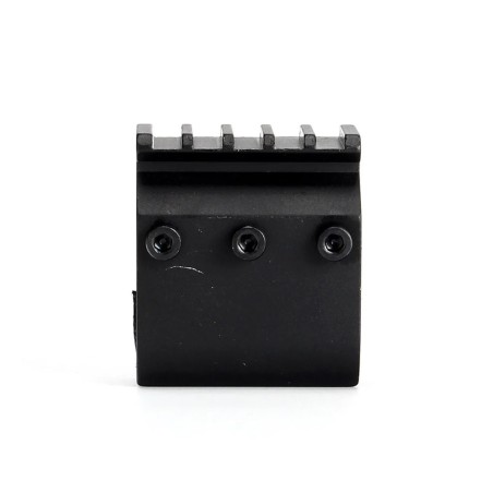 Rail picatinny pour Optique avec fixation sur canon de 17 à 30 mm
