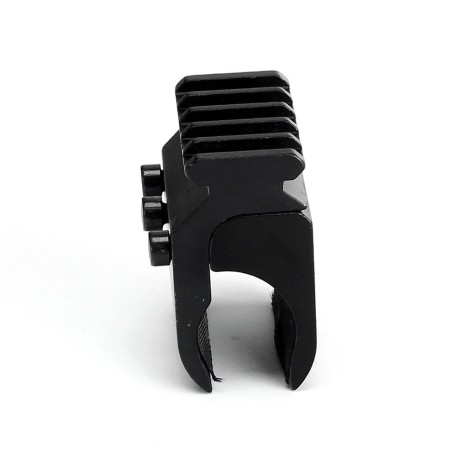 Rail picatinny pour Optique avec fixation sur canon de 17 à 30 mm
