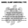 Montage rails picatinny latéraux pour fusil à pompe