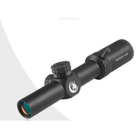 Lunette de battue 1-5x24 tube de 30 mm et colliers de 11 ou 22 mm aux choix