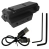 Laser rouge rechargeable pour rail picatinny
