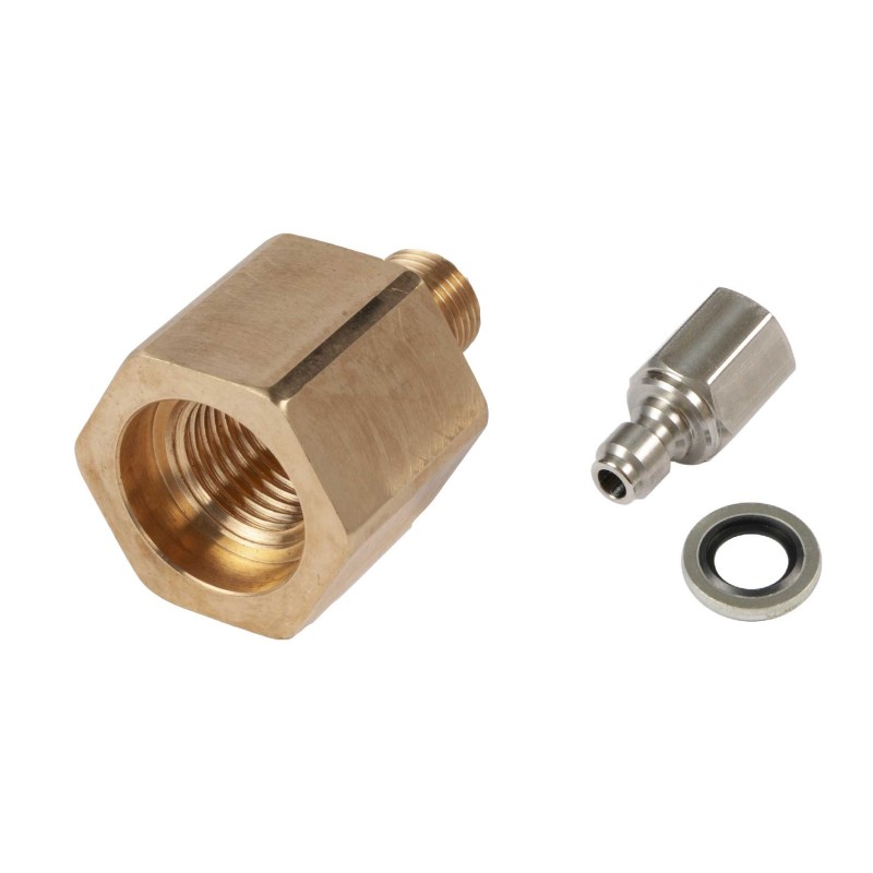 Adaptateur de remplissage BSA / THEOBEN vers 1/8 BSP + adaptateur quick connect