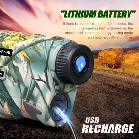 Télémètre Laser de chasse ultra performant 1000M avec 7 modes de mesure