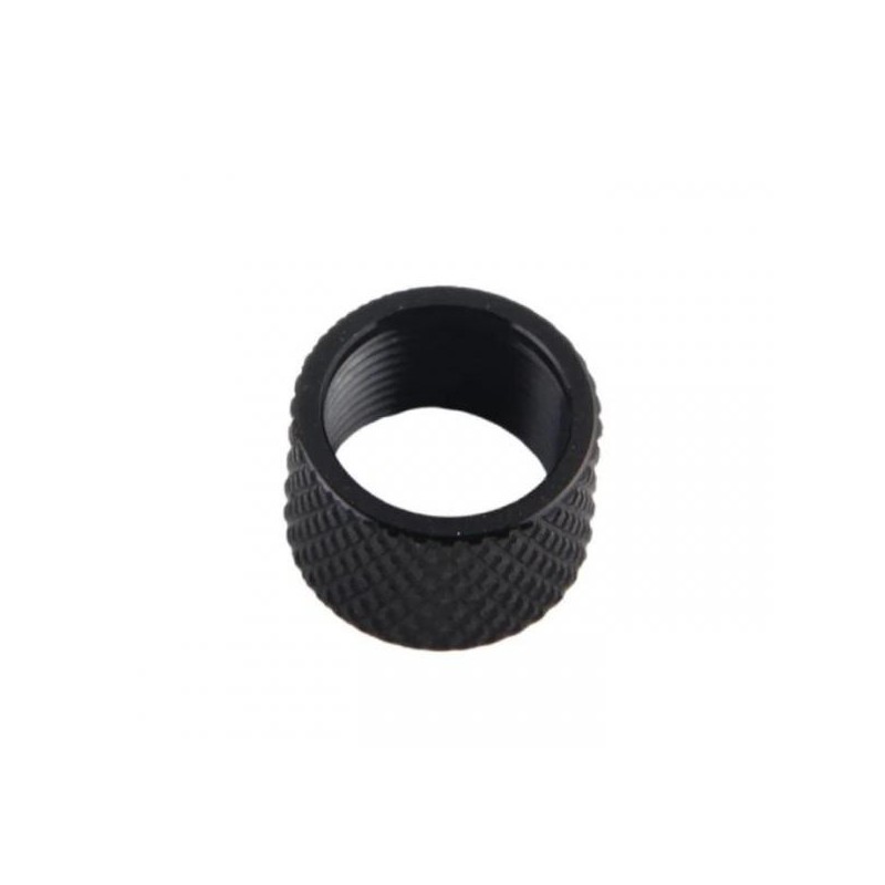 Protège Filetage 1/2x28  Noir Longueur 15 mm en acier