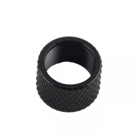 Protège Filetage 1/2x28  Noir Longueur 15 mm en acier