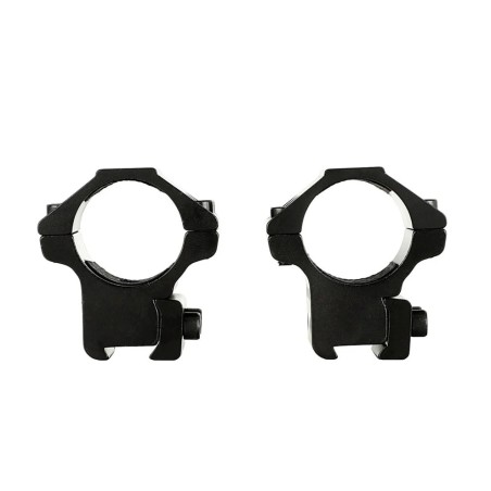 Colliers de fixation Bas pour lunette de tir rail 11 mm diamètre 25,4 mm (1 pouce)