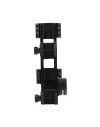 Monobloc 20 MOA diamètre 25.4 (1") et 30 mm pour rail picatinny avec rail, niveau à bulle et à angle
