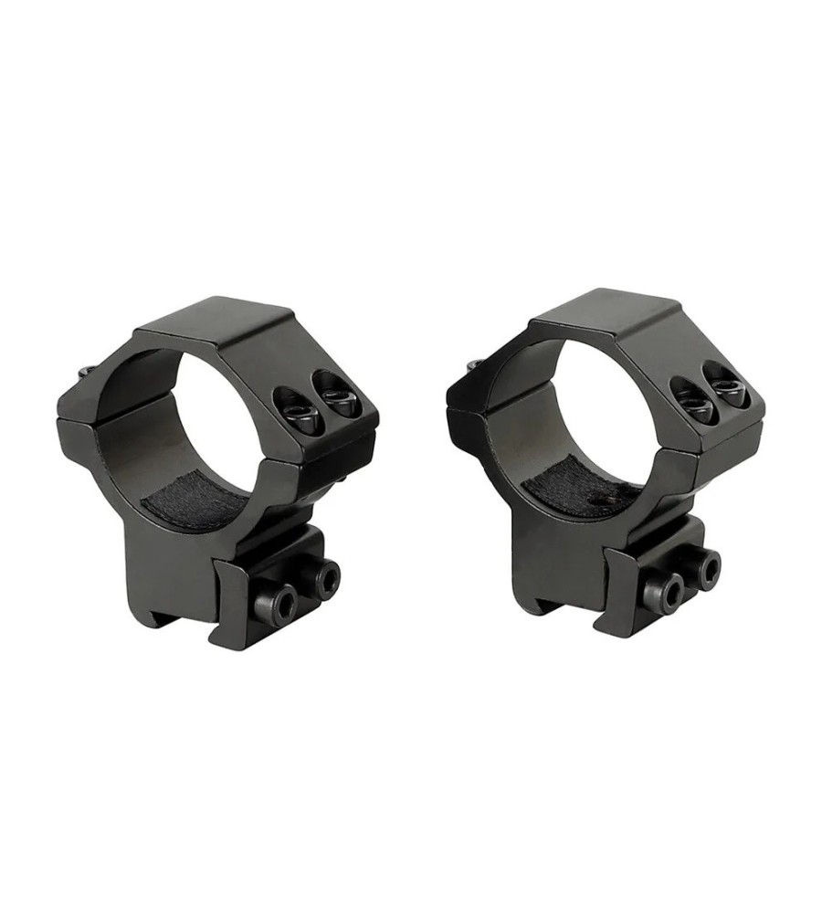 Colliers bas rail 11 mm pour lunette de tir diamètre 30 mm