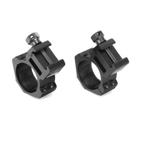 Colliers de fixation Bas pour lunette de tir rail picatinny diamètre 30 mm