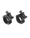 Colliers de fixation Bas pour lunette de tir rail picatinny diamètre 30 mm