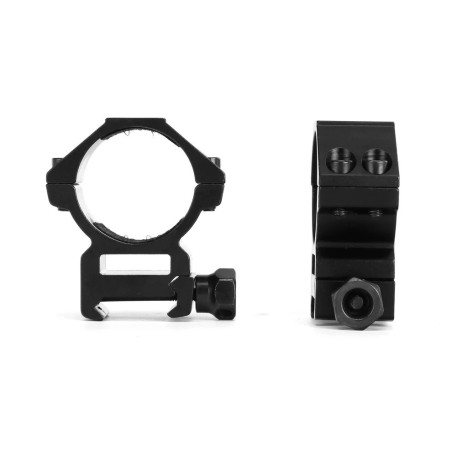 Colliers de fixation Bas pour lunette de tir rail picatinny diamètre 30 mm