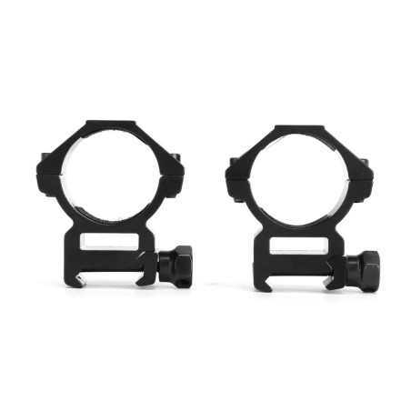 Colliers de fixation Bas pour lunette de tir rail picatinny diamètre 30 mm