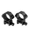 Colliers de fixation Bas pour lunette de tir rail picatinny diamètre 30 mm